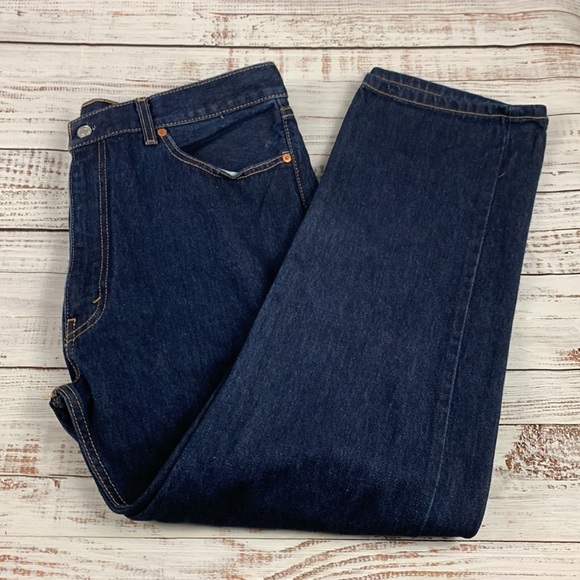 Levi Strauss “505” Straight leg blue jeans
size 38 x 30 - Picture 5 of 13